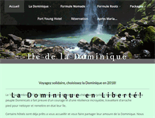 Tablet Screenshot of ile-de-la-dominique.com